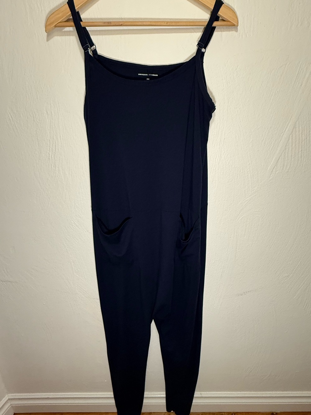 Universal Standard Jackson Sleeveless Jumpsuit in Navy